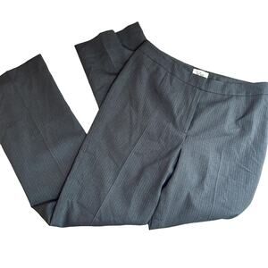Le Suit Pinstripe Pants 8 Gray NWT Trousers Dress Pants Womens Academia Career